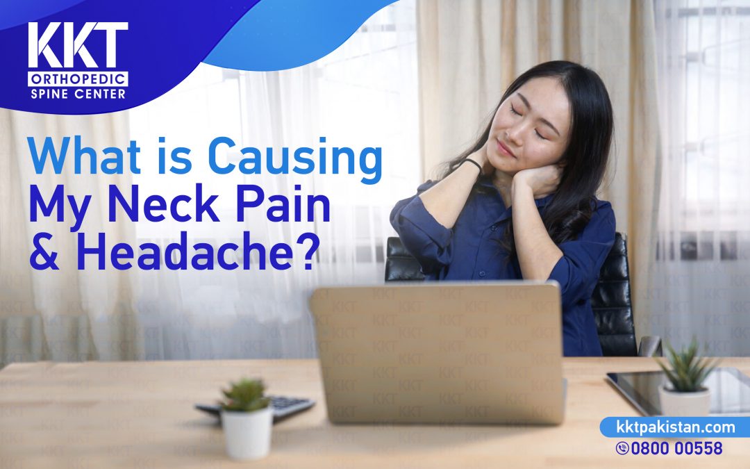What is causing my neck pain and headache?