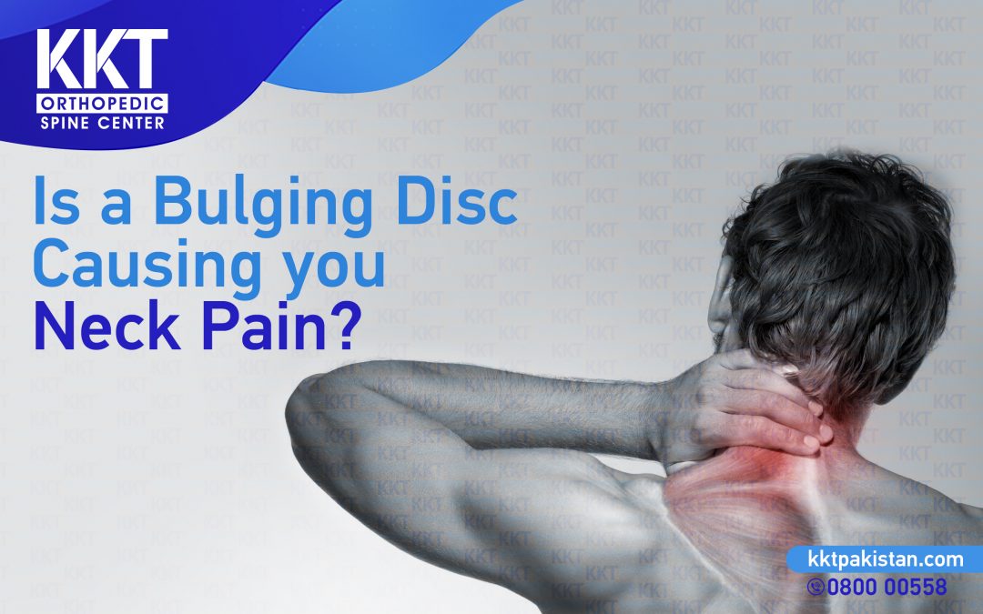 Is a bulging disc causing you neck pain?